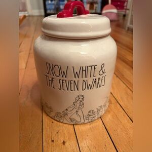 Rae Dunn Disney Snow White ceramic canister